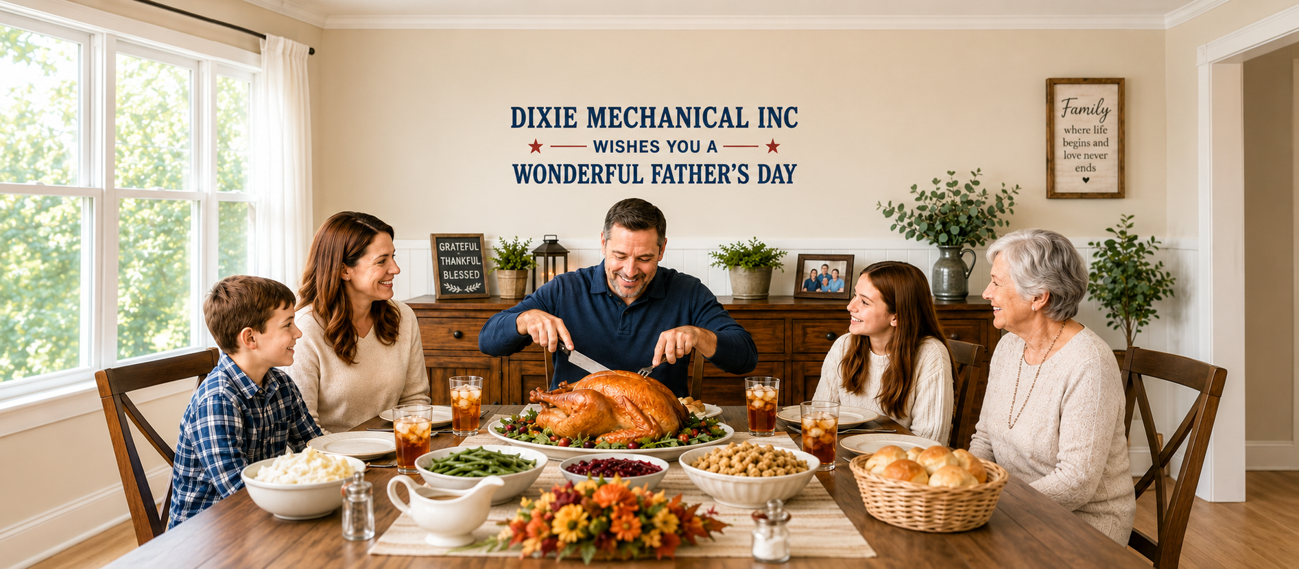Dixie Mechanical wishes all dads happy fathers day!